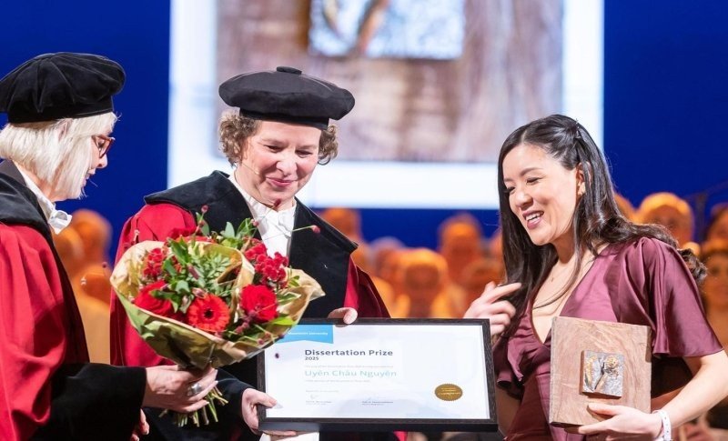 Uyên Châu Nguyên wins UM Dissertation Prize 2025
